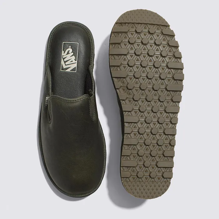Vans MTE Shoes Women Mountain Mule Vansguard Leather Shoes Green