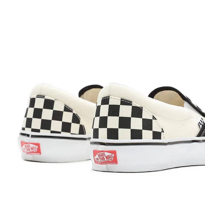 Vans Skate Shoes Men Skate Checkerboard SlipOn Shoes White
