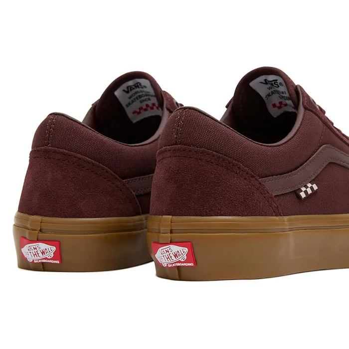 Vans Skate Shoes Men Skate Old Skool Shoes Brown