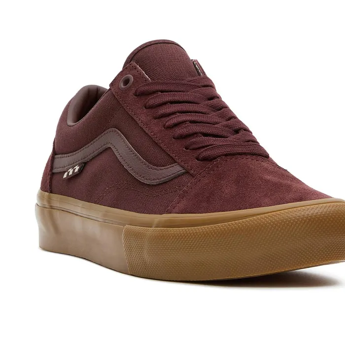 Vans Skate Shoes Men Skate Old Skool Shoes Brown