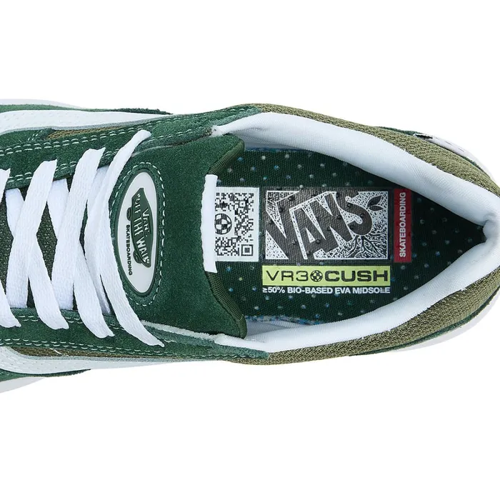 Vans Skate Shoes Men Zahba Shoes Green