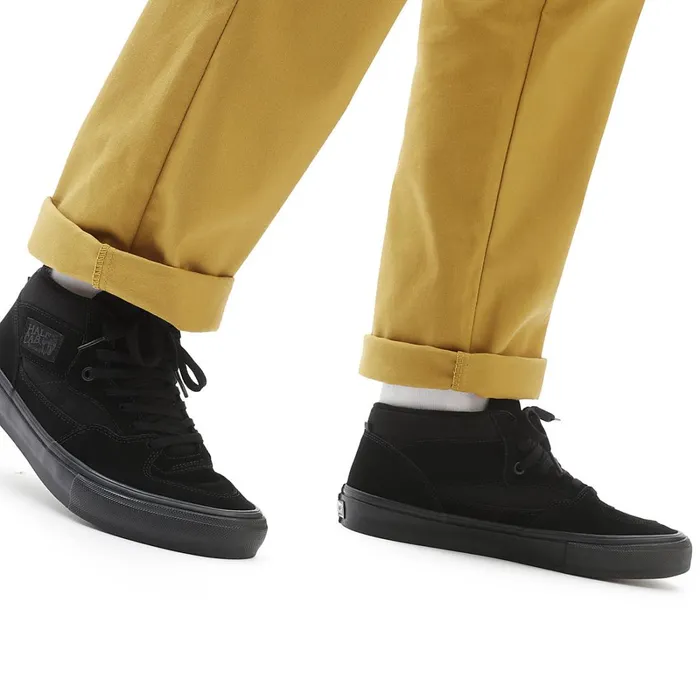 Vans Skate Shoes Women Skate Half Cab Shoes Black