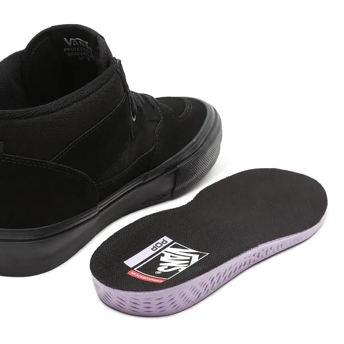 Vans Skate Shoes Women Skate Half Cab Shoes Black