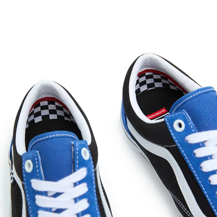 Vans Skate Shoes Women Skate Old Skool Shoes Blue Black