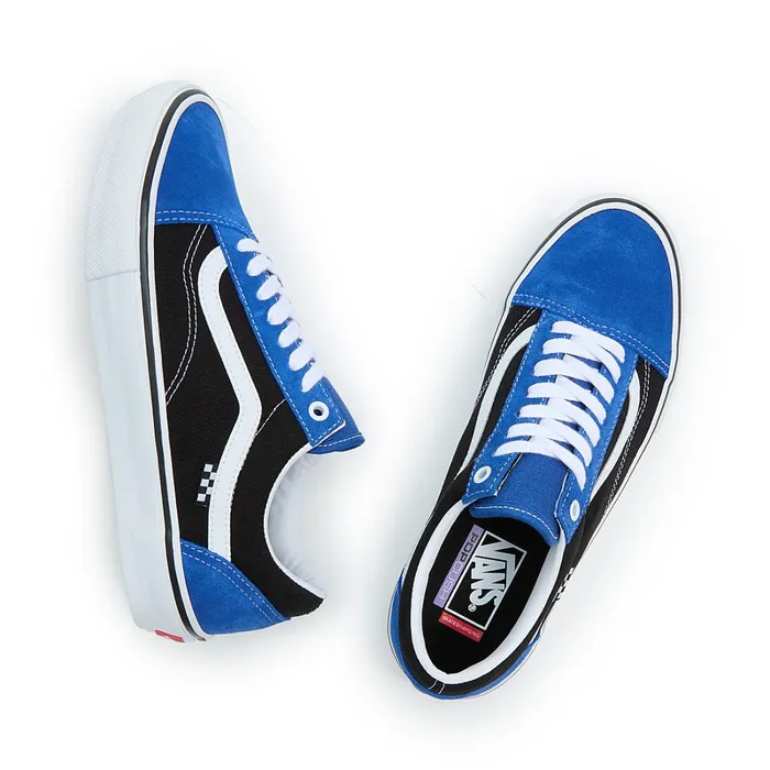 Vans Skate Shoes Women Skate Old Skool Shoes Blue Black