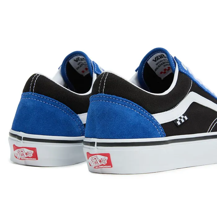Vans Skate Shoes Women Skate Old Skool Shoes Blue Black