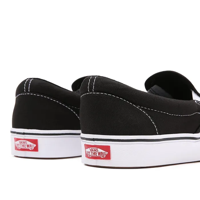 Vans Slipon Shoes Women Classic ComfyCush SlipOn Shoes Black