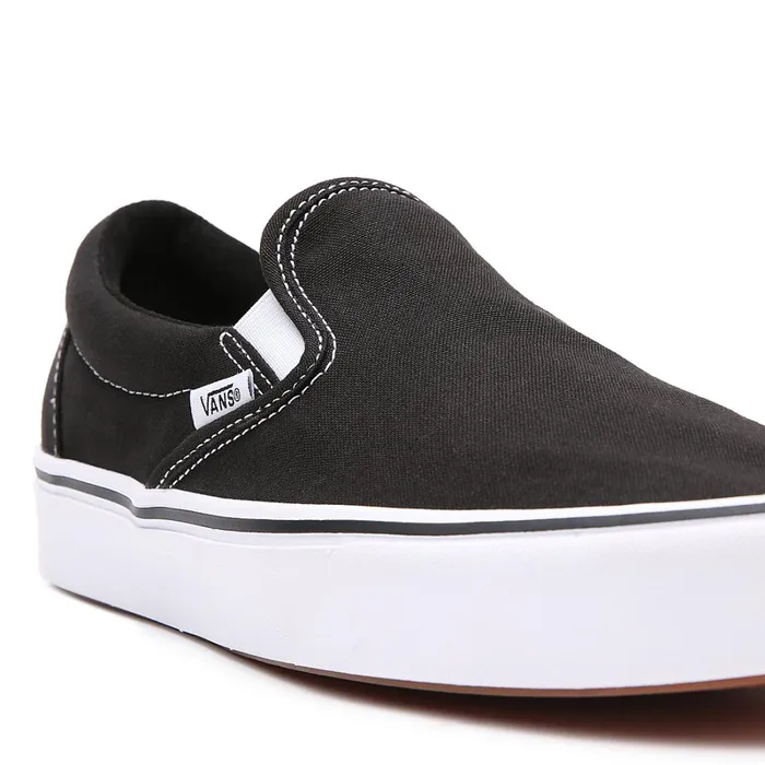 Vans Slipon Shoes Women Classic ComfyCush SlipOn Shoes Black