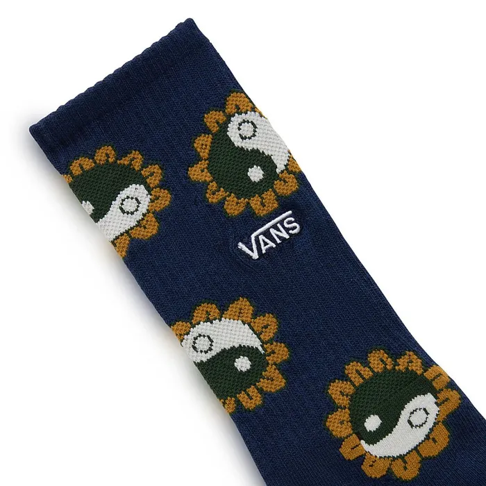 Vans Socks Men Music Academy Crew Socks 1 Pair Blue