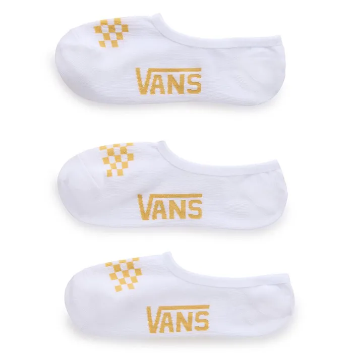 Vans Socks Women Classic Canoodle Socks 3 Pairs Yellow