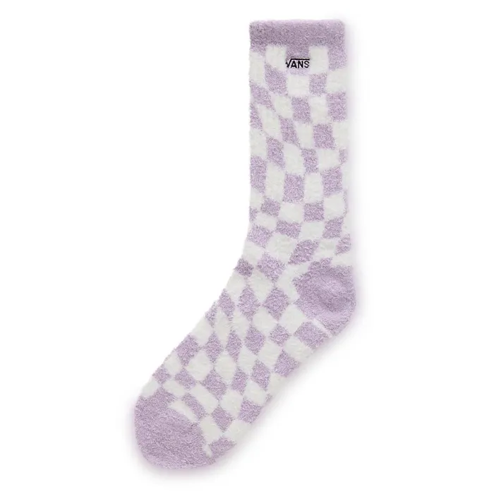Vans Socks Women Cozy Crew Socks 1 Pair Purple