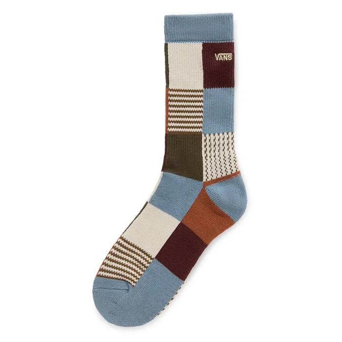 Vans Socks Women Tile Checker Crew Socks 1 Pair Multicolour