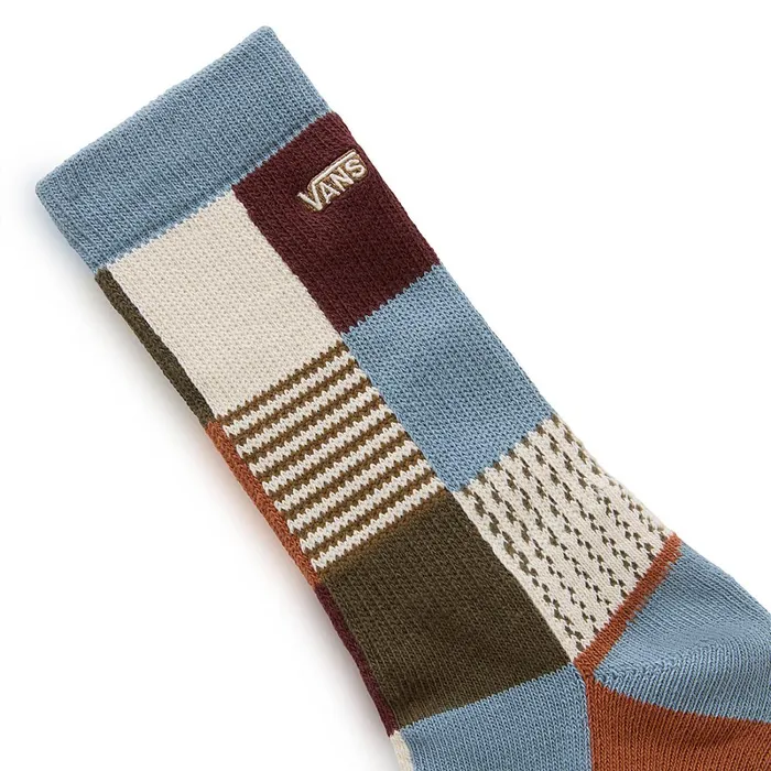 Vans Socks Women Tile Checker Crew Socks 1 Pair Multicolour