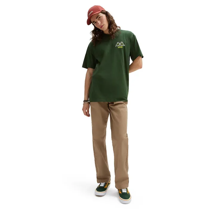 Vans Tshirts and Tanks Men Sounds From Below TShirt Green
