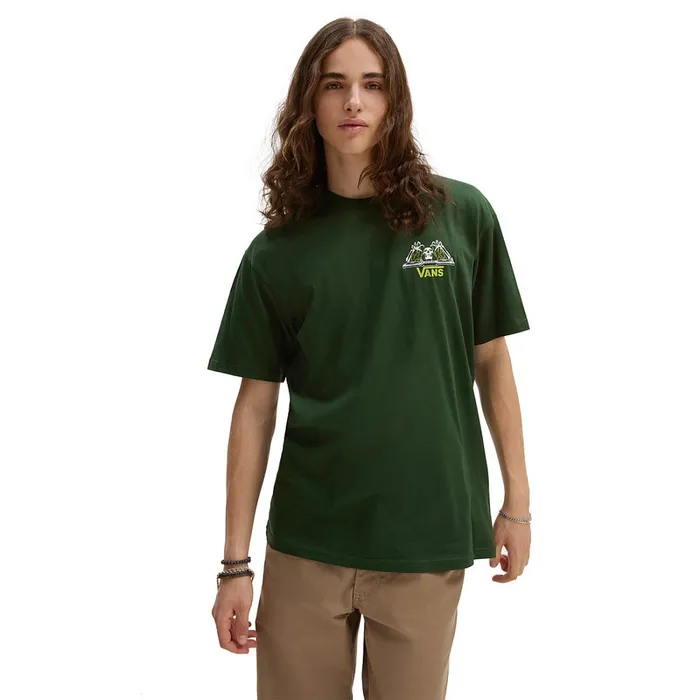 Vans Tshirts and Tanks Men Sounds From Below TShirt Green
