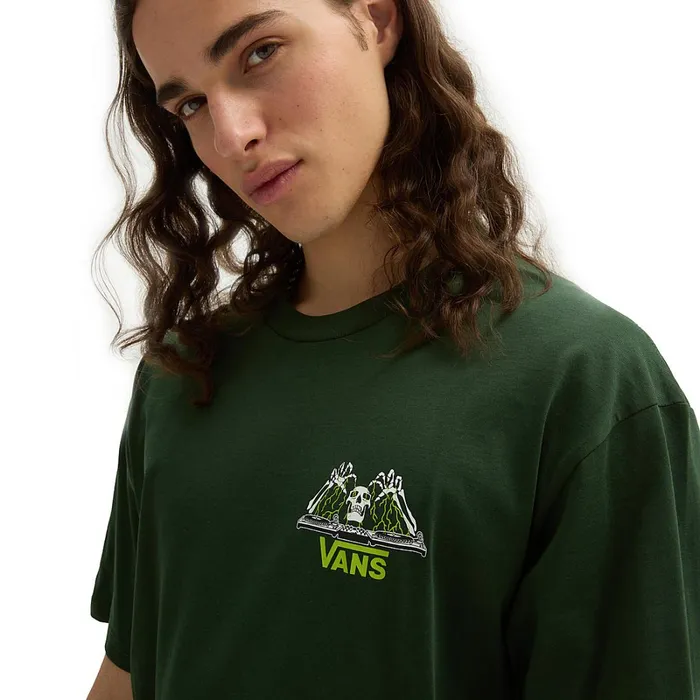 Vans Tshirts and Tanks Men Sounds From Below TShirt Green