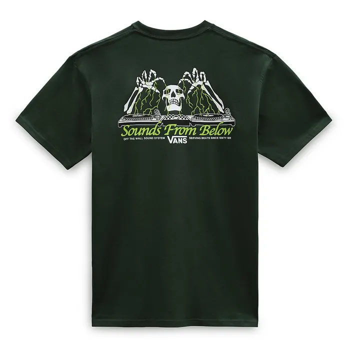 Vans Tshirts and Tanks Men Sounds From Below TShirt Green