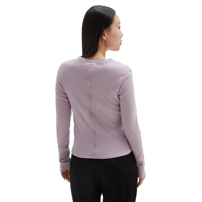 Vans Tshirts and Tops Women Callista Long Sleeve TShirt Purple