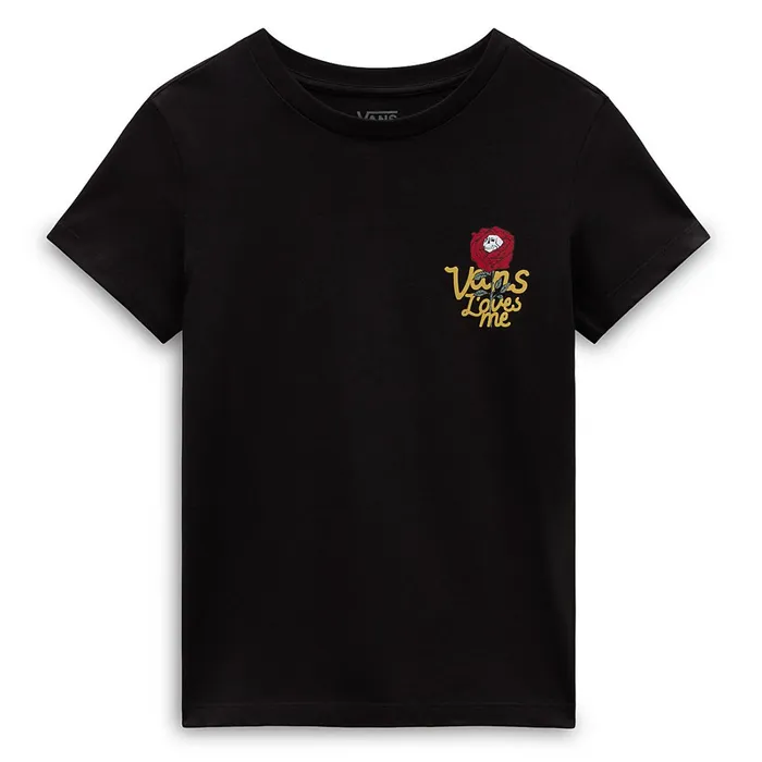 Vans Tshirts and Tops Women Loves Me Crew TShirt Black