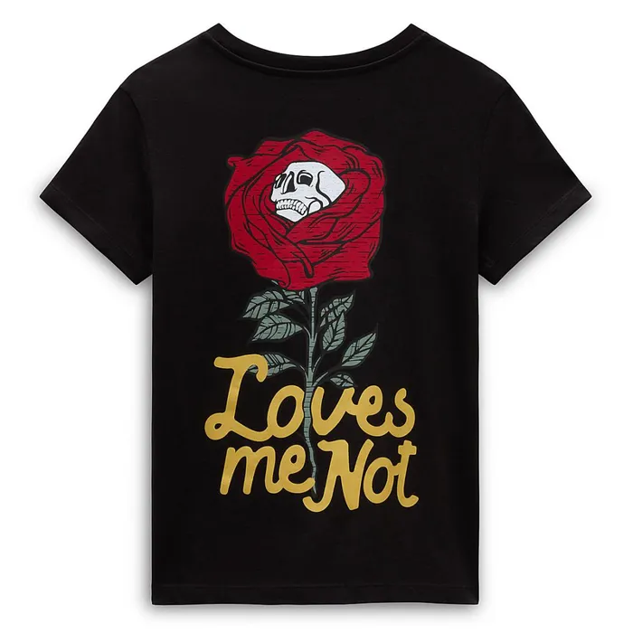 Vans Tshirts and Tops Women Loves Me Crew TShirt Black