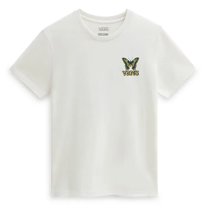 Vans Tshirts and Tops Women Natural Fly Boyfriend TShirt White