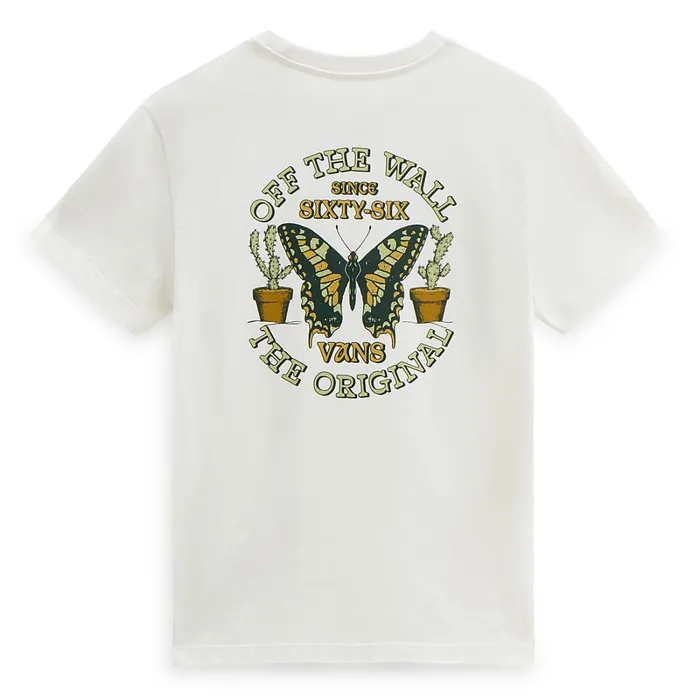 Vans Tshirts and Tops Women Natural Fly Boyfriend TShirt White