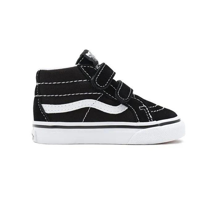 Vans Toddler Shoes 14 Years Kids Toddler Sk8Mid Reissue Hook And Loop Shoes 14 Years Black
