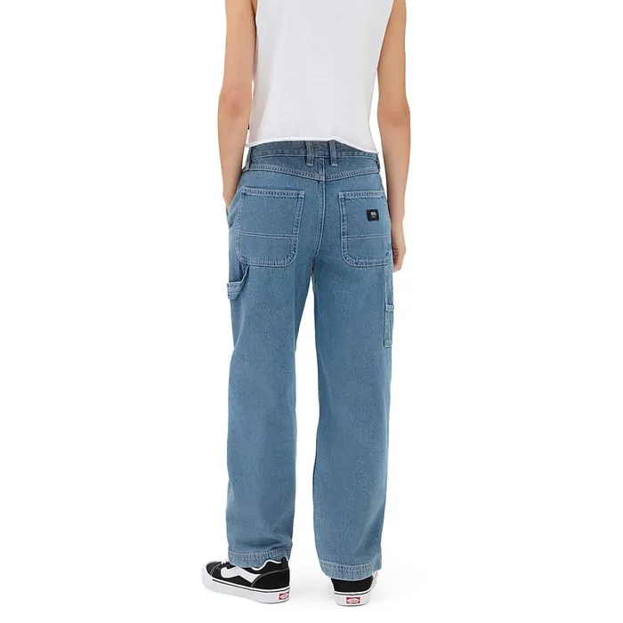 Vans Trousers and Chinos Women Ground Work Denim Trousers Blue