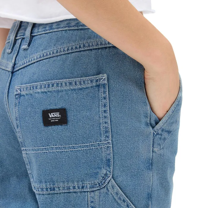 Vans Trousers and Chinos Women Ground Work Denim Trousers Blue