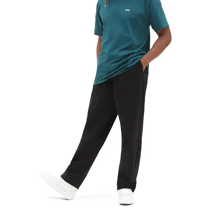 Vans Trousers and Chinos Women Range Baggy Tapered Elastic Waist Trousers Black