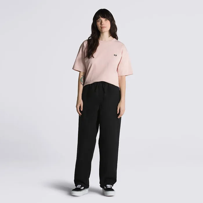 Vans Trousers and Chinos Women Range Baggy Tapered Elastic Waist Trousers Black