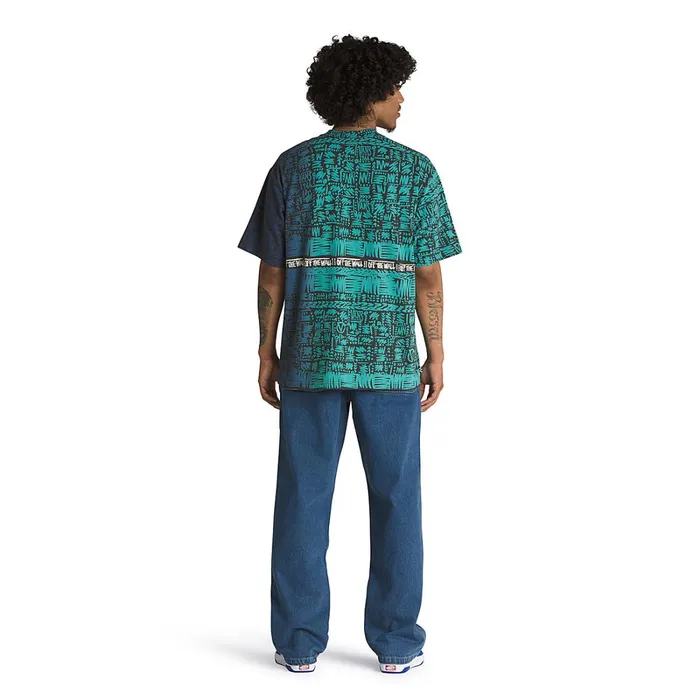Vans Trousers and Jeans Men Rowan Zorilla Drill Chore Loose Carpenter Denim Trousers Blue