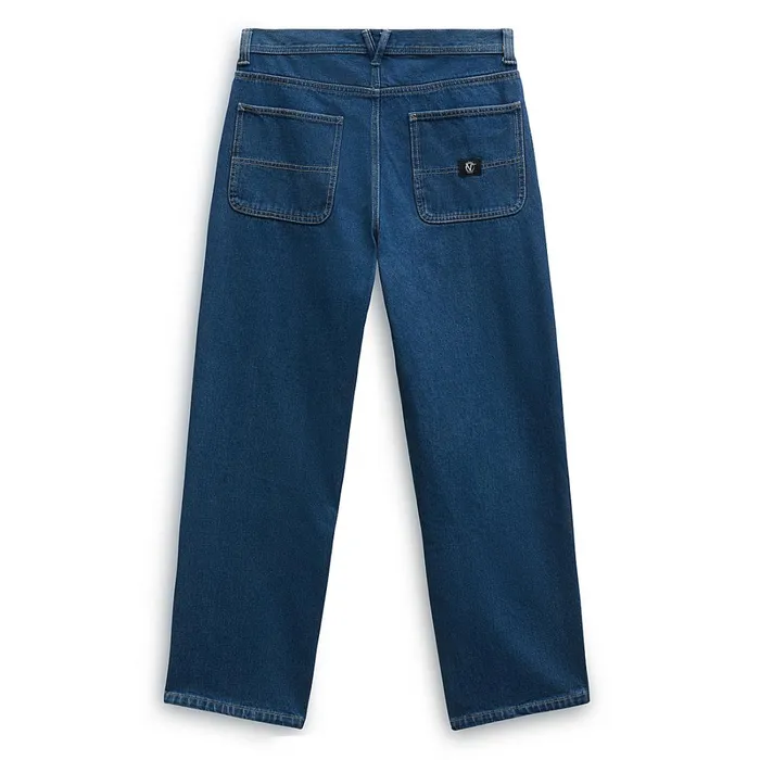 Vans Trousers and Jeans Men Rowan Zorilla Drill Chore Loose Carpenter Denim Trousers Blue