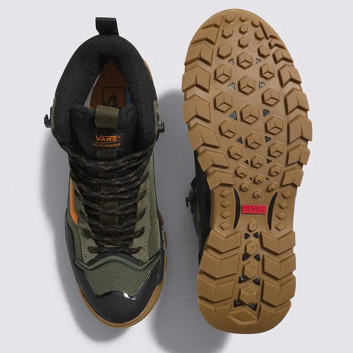 Vans Ultrarange Shoes Men UltraRange EXO Hi GoreTex MTE3 Shoes Green