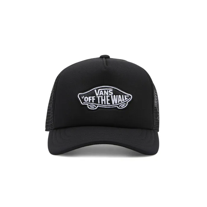 Vans View All Kids Classic Patch Curved Bill Trucker Hat Black