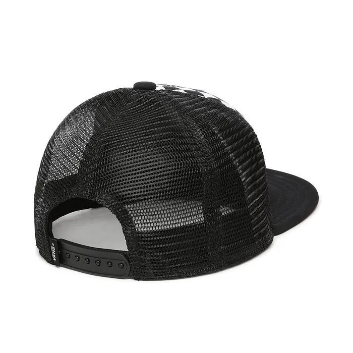 Vans View All Kids Classic Patch Trucker Plus Hat 814 Years Black White