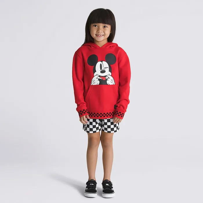 Vans View All Kids Disney X Little Funhouse 100 Pullover Hoodie 28 Years Red