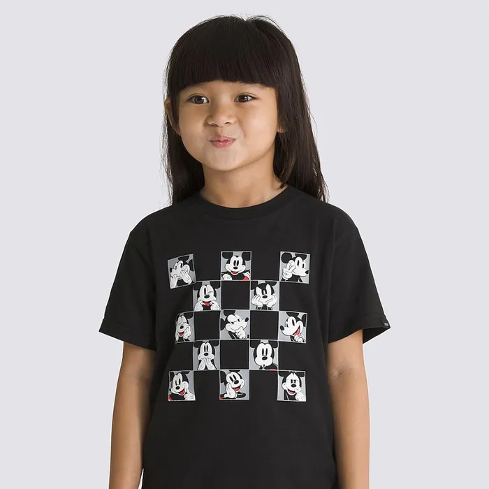 Vans View All Kids Disney X Little Snapshot TShirt 28 Years Black
