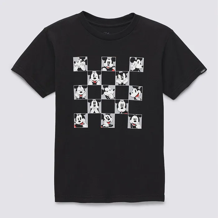 Vans View All Kids Disney X Little Snapshot TShirt 28 Years Black