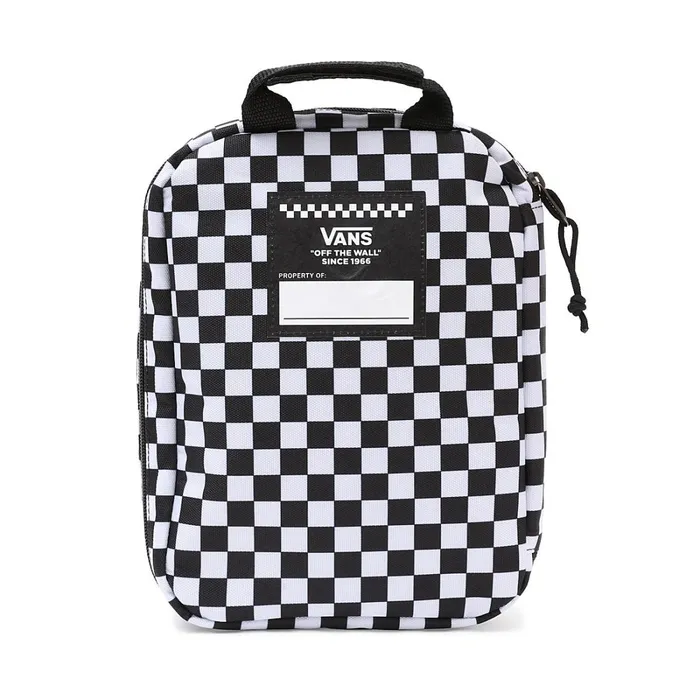 Vans View All Kids New Skool Lunchpack Black White
