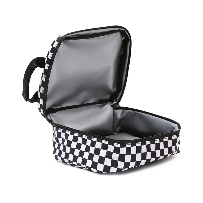 Vans View All Kids New Skool Lunchpack Black White