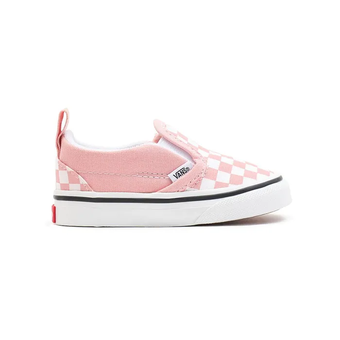 Vans View All Kids Toddler Checkerboard SlipOn V Shoes 14 Years Pink