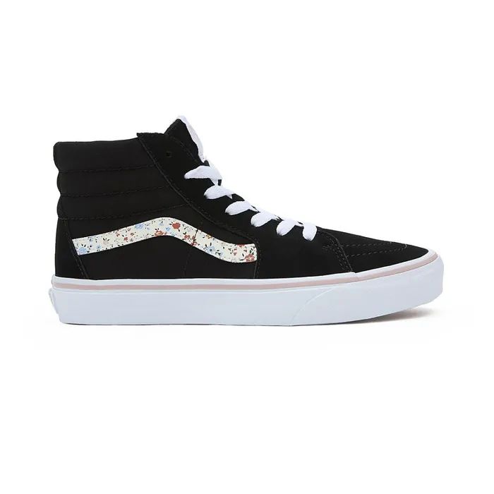 Vans View All Kids Youth Floral Sk8Hi Shoes 814 Years Black