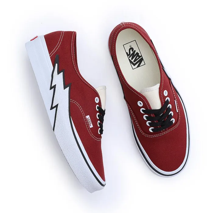 Vans View All Men Authentic Bolt Shoes Red