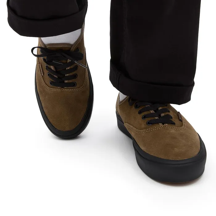 Vans View All Men Authentic ComfyCush Suede Shoes Brown