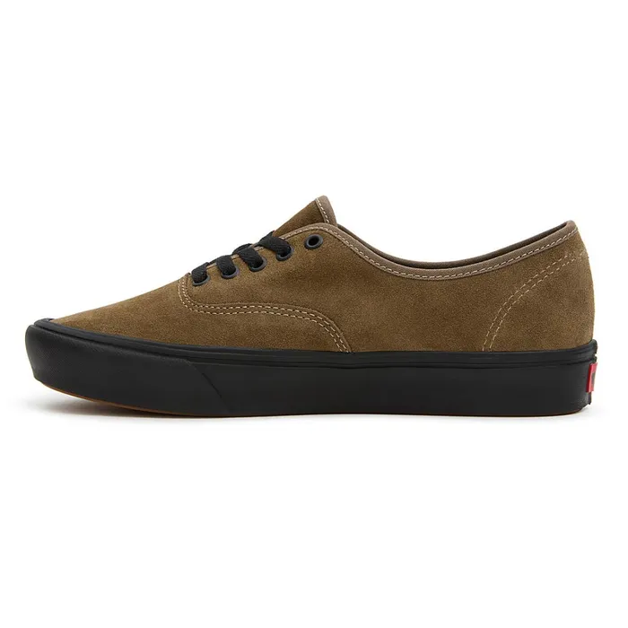 Vans View All Men Authentic ComfyCush Suede Shoes Brown