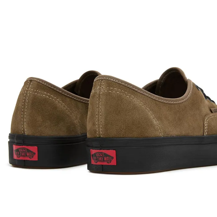 Vans View All Men Authentic ComfyCush Suede Shoes Brown