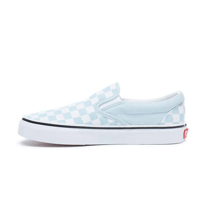 Vans View All Men Checkerboard Classic SlipOn Shoes Blue
