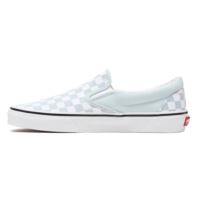 Vans View All Men Checkerboard Classic SlipOn Shoes Blue