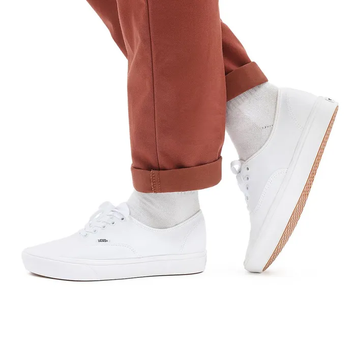 Vans View All Men Classic ComfyCush Authentic Shoes White